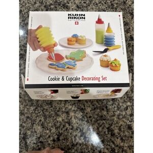 Kuhn Rikon Cookie And Cupcake Decorating Set‎ Switzerland Home Baking NEW OPEN